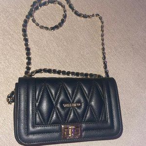Valentino Black Stud Gold Chain Bag NWT